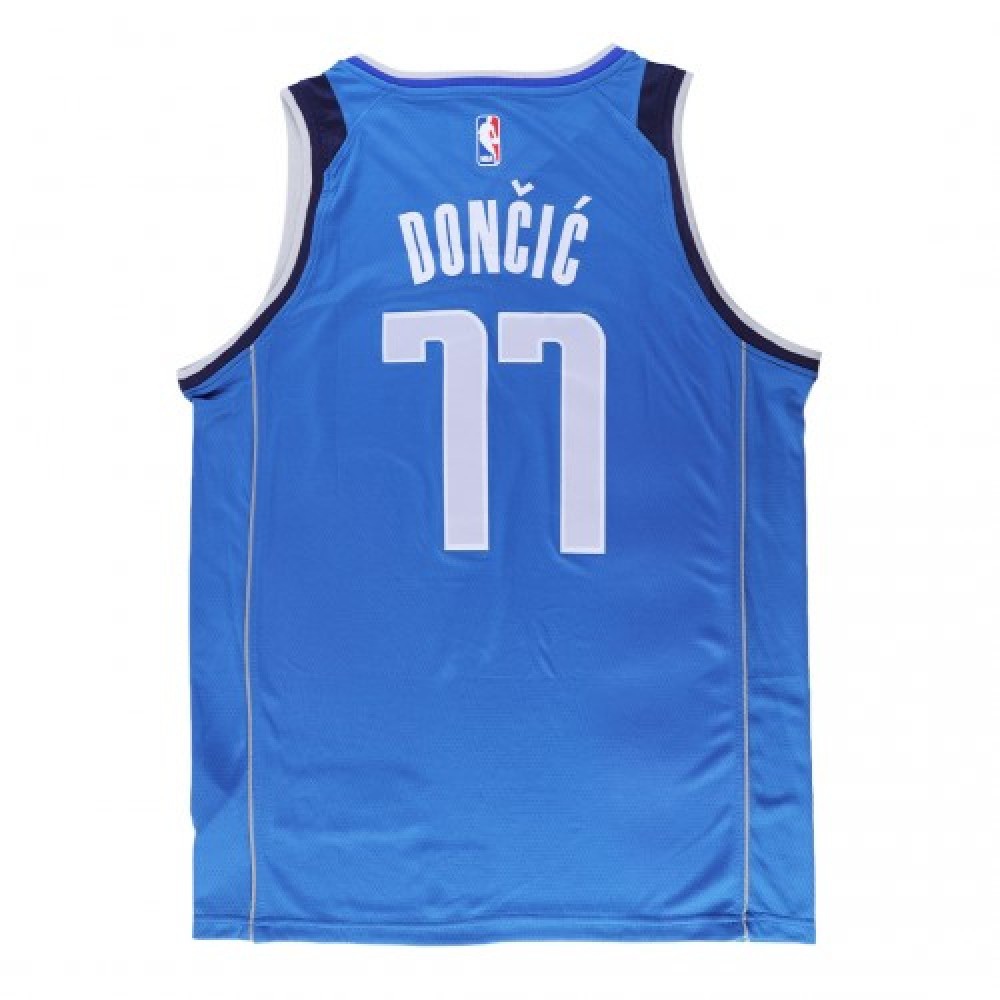 Men's Dallas Mavericks Luka Doncic #77 Royal 2020/21 Swingman Jersey - Icon Edition-Pro Kit Vault | Brand New 26/27 Sports Jerseys